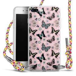 Carry Case Transparent Fabric colourful