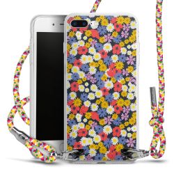 Carry Case Transparent Fabric colourful