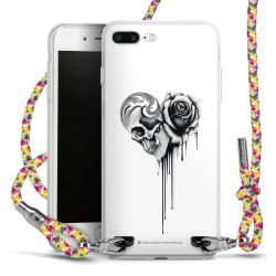 New Carry Case Transparent Stoff colourful/silber