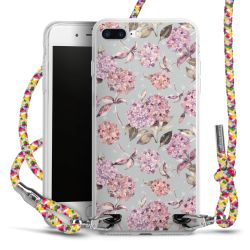 New Carry Case Transparent Stoff colourful/silber