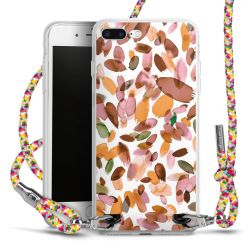 New Carry Case Transparent Stoff colourful/silber