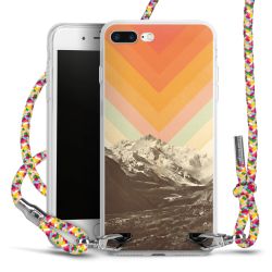 New Carry Case Transparent Stoff colourful/silber