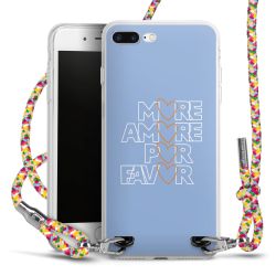 New Carry Case Transparent Stoff colourful/silber