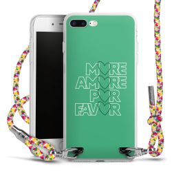 New Carry Case Transparent Stoff colourful/silber