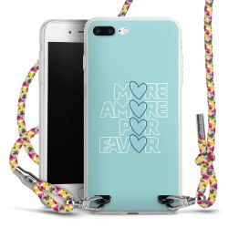 New Carry Case Transparent Stoff colourful/silber