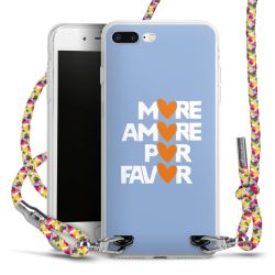 New Carry Case Transparent Stoff colourful/silber