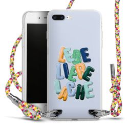 New Carry Case Transparent Stoff colourful/silber