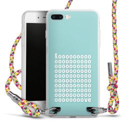 New Carry Case Transparent Stoff colourful/silber