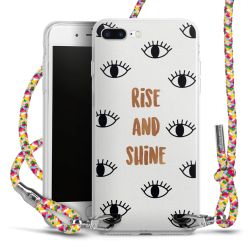 New Carry Case Transparent Stoff colourful/silber