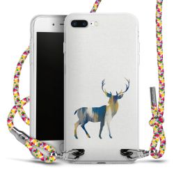 New Carry Case Transparent Stoff colourful/silber