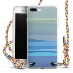 New Carry Case Transparent Stoff colourful/silber