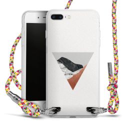 New Carry Case Transparent Stoff colourful/silber