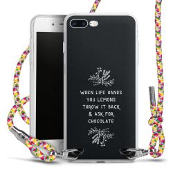 New Carry Case Transparent Stoff colourful/silber