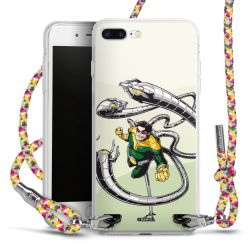 New Carry Case Transparent Stoff colourful/silber