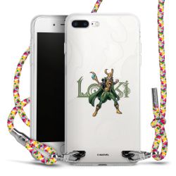 New Carry Case Transparent Stoff colourful/silber