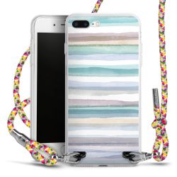New Carry Case Transparent Stoff colourful/silber
