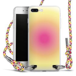 New Carry Case Transparent Stoff colourful/silber