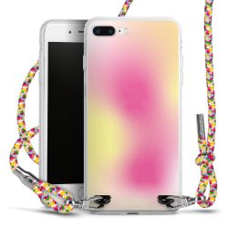 New Carry Case Transparent Stoff colourful/silber