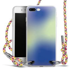 New Carry Case Transparent Stoff colourful/silber