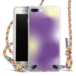 New Carry Case Transparent Stoff colourful/silber