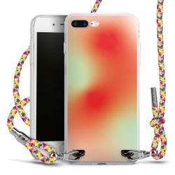 New Carry Case Transparent Stoff colourful/silber