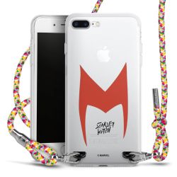 New Carry Case Transparent Stoff colourful/silber