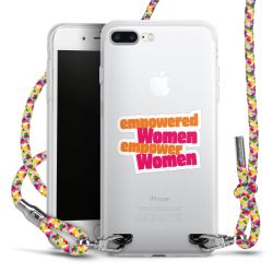 New Carry Case Transparent Stoff colourful/silber