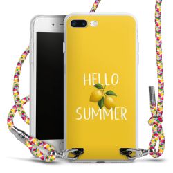 New Carry Case Transparent Stoff colourful/silber