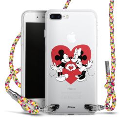 New Carry Case Transparent Stoff colourful/silber