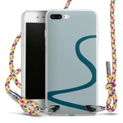 New Carry Case Transparent Stoff colourful/silber