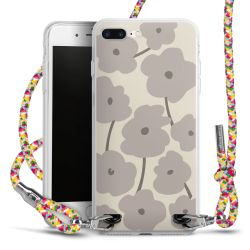 New Carry Case Transparent Stoff colourful/silber