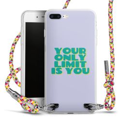 New Carry Case Transparent Stoff colourful/silber