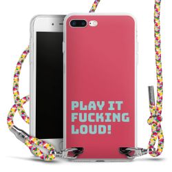 New Carry Case Transparent Stoff colourful/silber