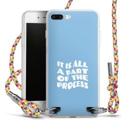 New Carry Case Transparent Stoff colourful/silber