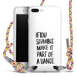 New Carry Case Transparent Stoff colourful/silber