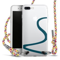 New Carry Case Transparent Stoff colourful/silber