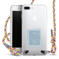 New Carry Case Transparent Stoff colourful/silber