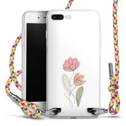 New Carry Case Transparent Stoff colourful/silber