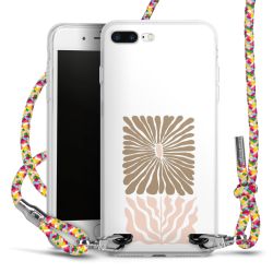 New Carry Case Transparent Stoff colourful/silber