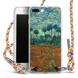 New Carry Case Transparent Stoff colourful/silber