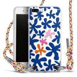 New Carry Case Transparent Stoff colourful/silber