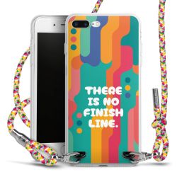 New Carry Case Transparent Stoff colourful/silber