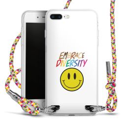 New Carry Case Transparent Stoff colourful/silber