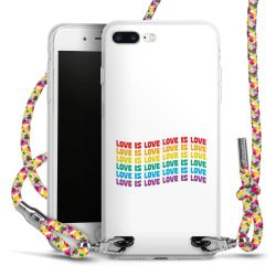 New Carry Case Transparent Stoff colourful/silber