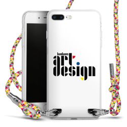 New Carry Case Transparent Stoff colourful/silber