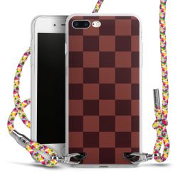 New Carry Case Transparent Stoff colourful/silber