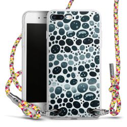 New Carry Case Transparent Stoff colourful/silber