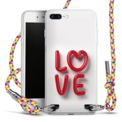 New Carry Case Transparent Stoff colourful/silber