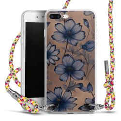 New Carry Case Transparent Stoff colourful/silber