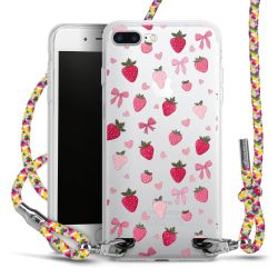 New Carry Case Transparent Stoff colourful/silber